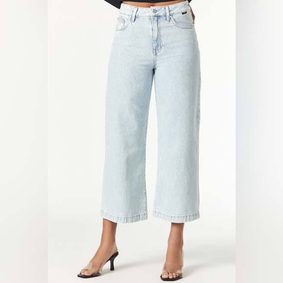 Wide leg rinse wash jeans - Picture 3 of 5